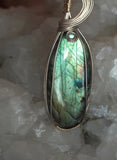 Jumbo Labradorite in Sterling Silver and 14k Gold Filled