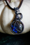 Labradorite Pentacle Pendant