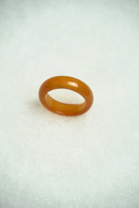 Orange Glass Ring