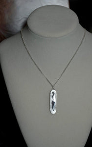 Sterling Silver Knife Pendant