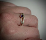 Sterling Silver Dainty Ring Set