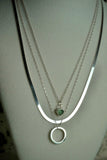 Sterling Silver Necklace Stacker Set