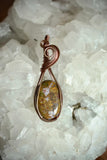 Moroccan Seam Agate in Copper