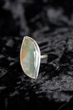 Sterling Silver Moss Agate Ring