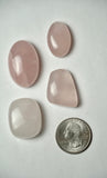 Rose Quartz Cabochon Bundle