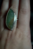 Sterling Silver Moss Agate Ring