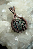 Virgo Seraphinite Zodiac Pendant