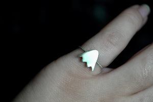 Sterling Silver Ghost Ring