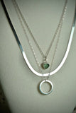 Sterling Silver Necklace Stacker Set