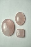 Rose Quartz Cabochon Bundle