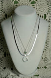 Sterling Silver Necklace Stacker Set