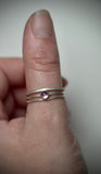 Sterling Silver Dainty Ring Set