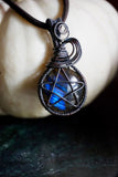 Labradorite Pentacle Pendant