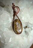 Moroccan Seam Agate in Copper