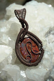 Leo Morrocan Seam Agate Zodiac Pendant