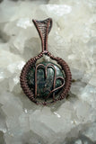 Virgo Seraphinite Zodiac Pendant