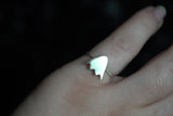 Sterling Silver Ghost Ring