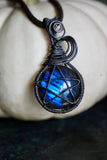 Labradorite Pentacle Pendant