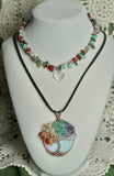 Mixed Mineral Necklace Stacker Set