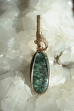 14k Gold Filled Seraphinite Pendant