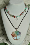 Mixed Mineral Necklace Stacker Set