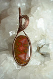 Moroccan Seam Agate in Copper