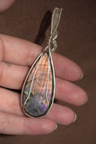 Purple Labradorite in Sterling Silver