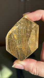 Gold Rutile & Hematoid Quartz