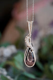 Charoite Pendant in Sterling Silver