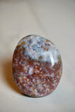 8th Vein Ocean Jasper Palm Stone