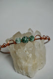 Tree Agate Copper Bangle