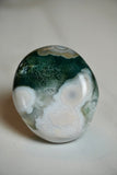 8th Vein Ocean Jasper Palm Stone