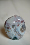 8th Vein Ocean Jasper Palm Stone