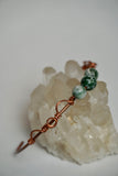 Tree Agate Copper Bangle