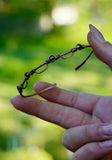 Simple Copper Bangle Bracelet