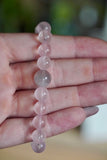 Rose Quartz & Fluorite Bracelet