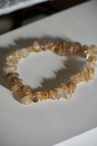 Rutilated Quartz Bracelet