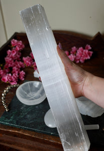 Jumbo Selenite Log