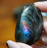 Labradorite Palm Stone