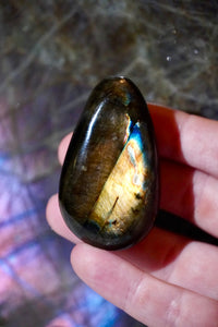 Labradorite Palm Stone