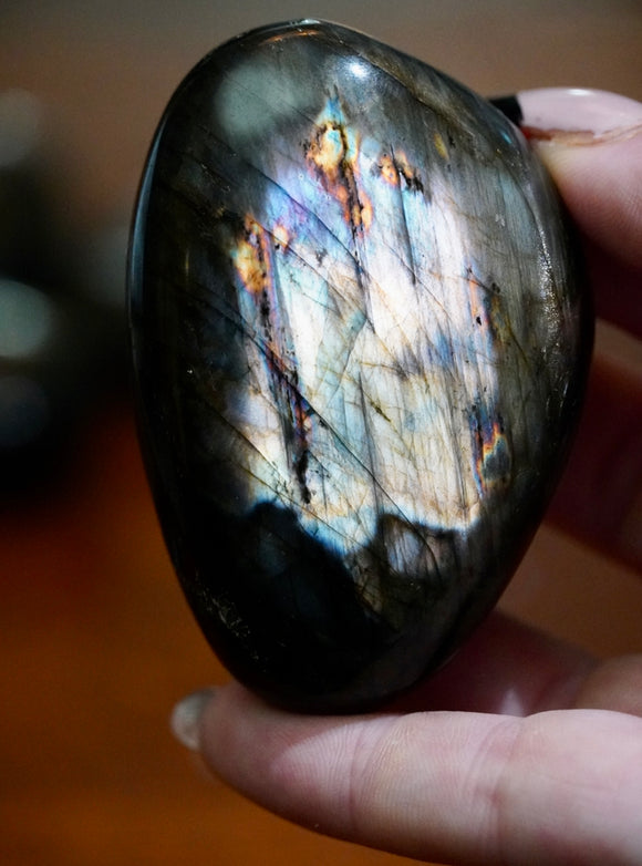 Labradorite Palm Stone