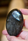 Labradorite Palm Stone AAA Grade