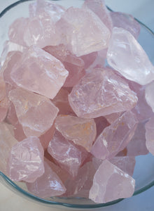 Raw Mozambique Rose Quartz