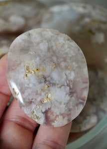 Flower Agate Palm stone