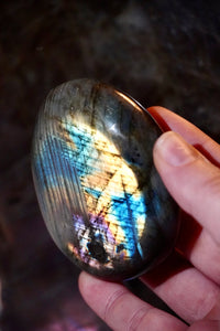 Jumbo Labradorite Palm Stone