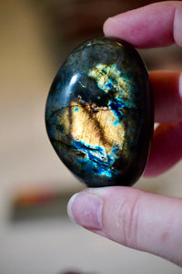 Labradorite Palm Stone