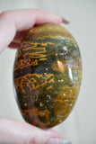 Half LB Jumbo Kabamby Ocean Jasper Palm Stone