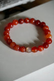 Carnelian & Peachmoonstone Bracelet