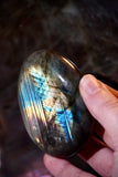 Jumbo Labradorite Palm Stone