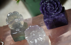 Flower Crystal Carving